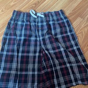 Merona Checkered Lounge Shorts - Red, Black, White